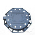 Custom nodular cast iron round manhole cover